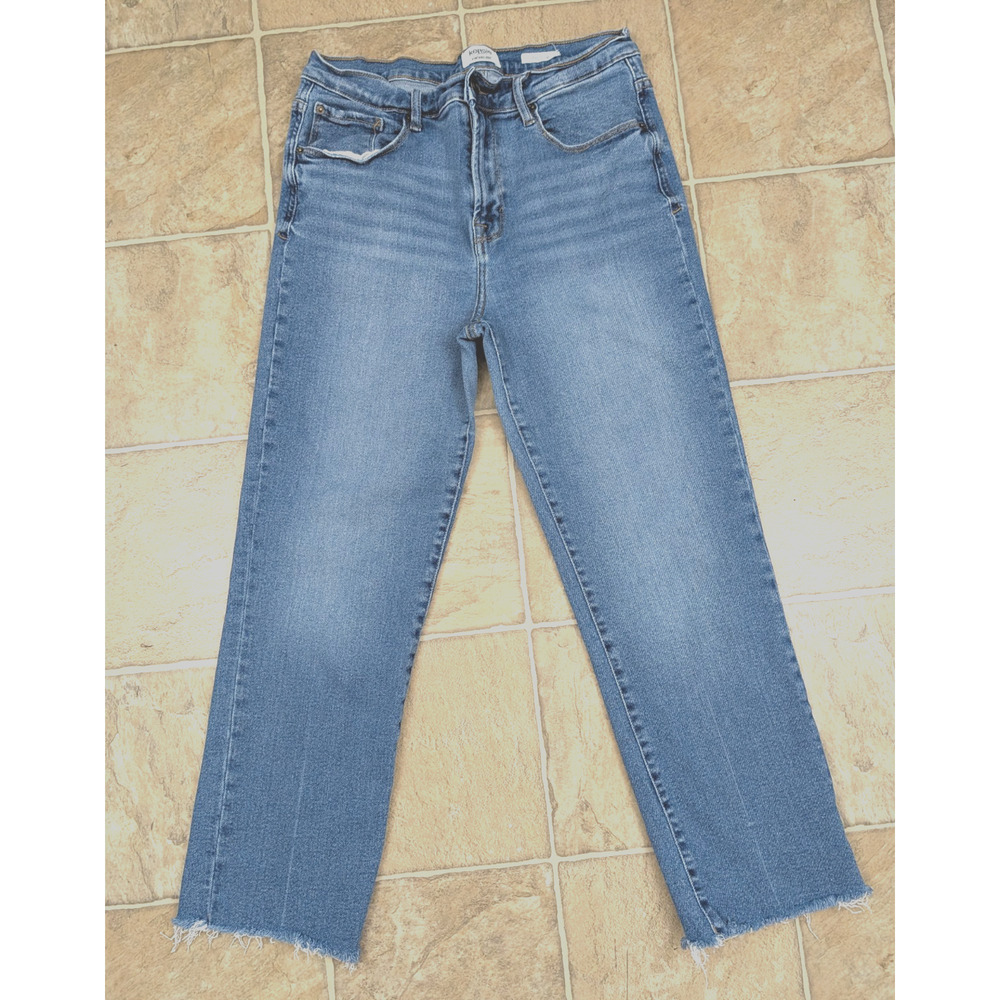 Kensie High Rise Jeans in Light Blue Wash. 12/21. Like New!🔥 - Picture 2 of 10